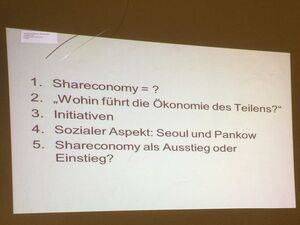 Share Economy - Wohin führt die Ökonomie des Teilens?